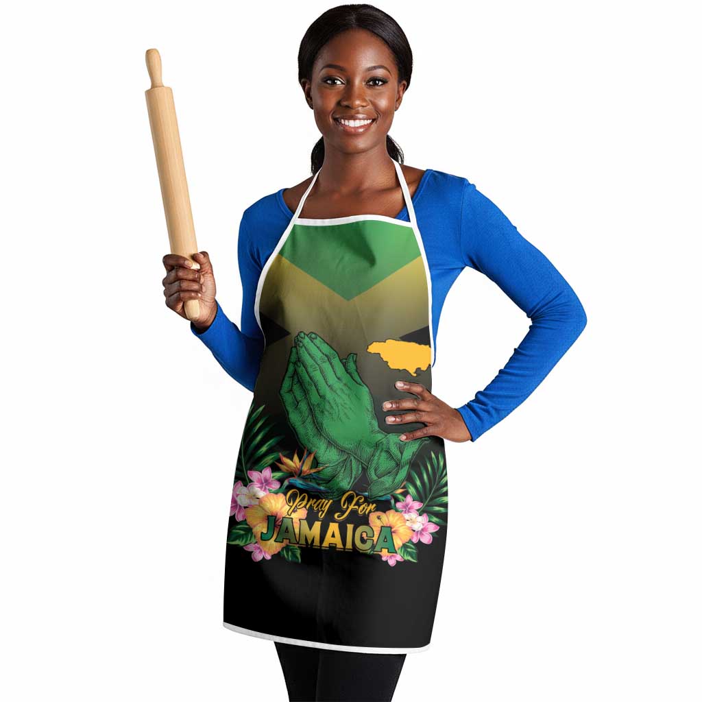 Pray For Jamaica Apron Jamaica Strong