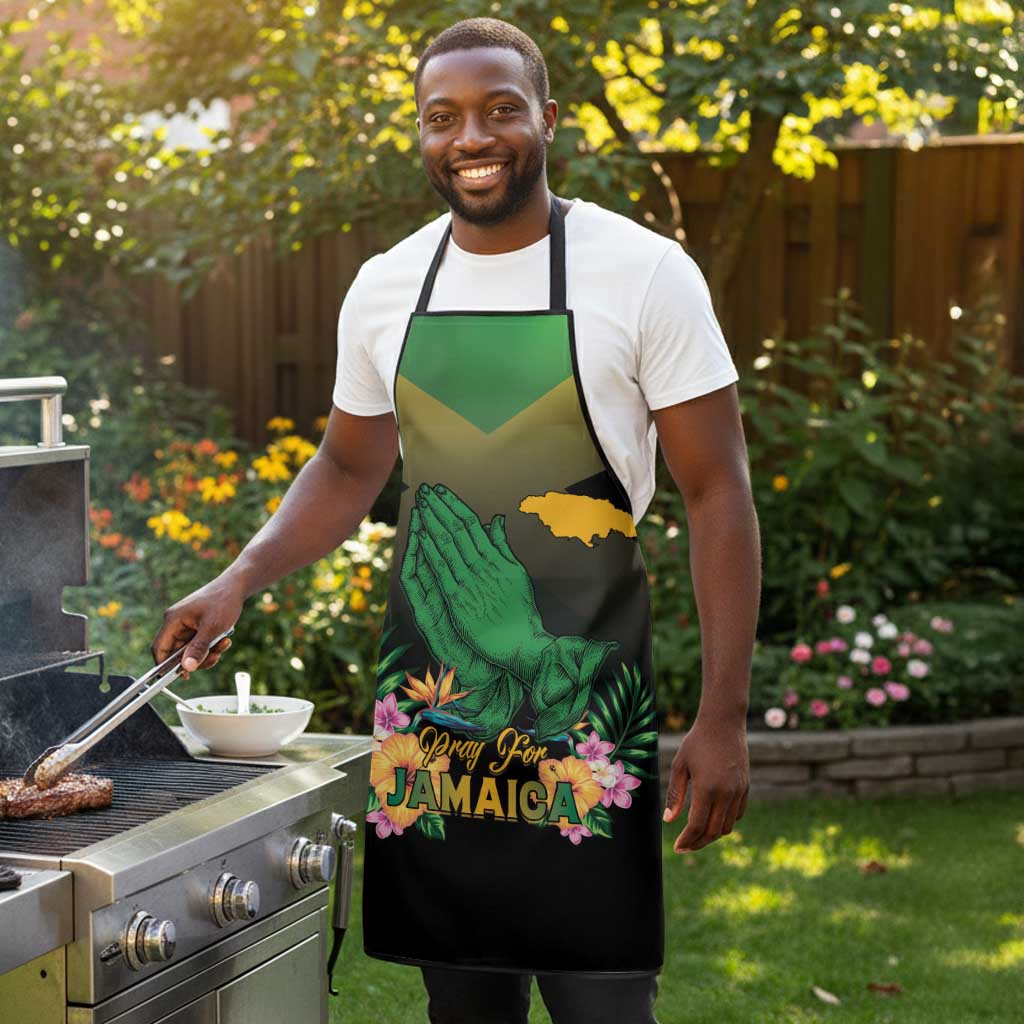 Pray For Jamaica Apron Jamaica Strong