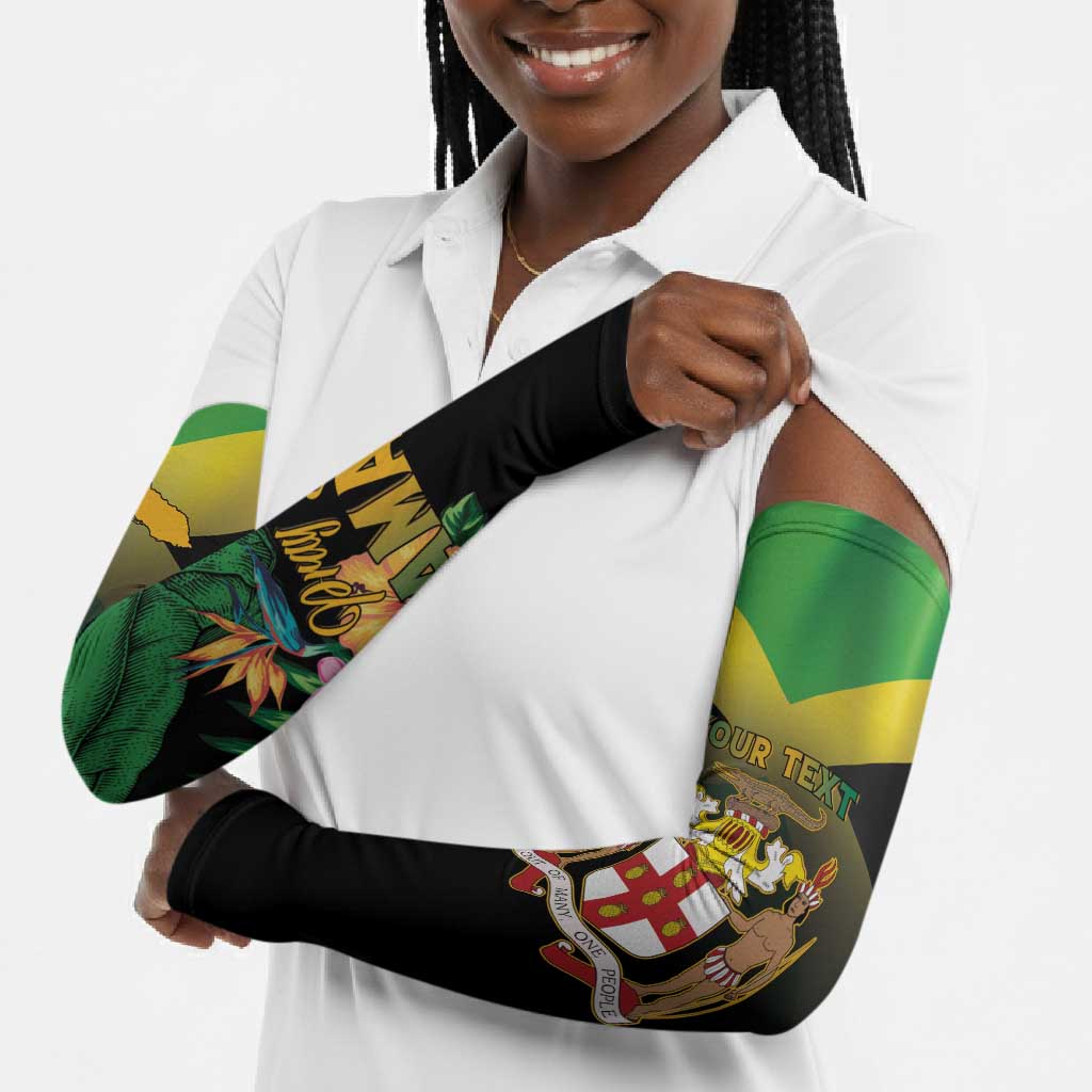 Personalized Pray For Jamaica Arm Sleeves Jamaica Strong