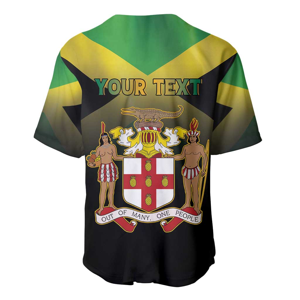 Personalized Jamaica Baseball Jersey Stay Strong - Stay Safe - African Pride