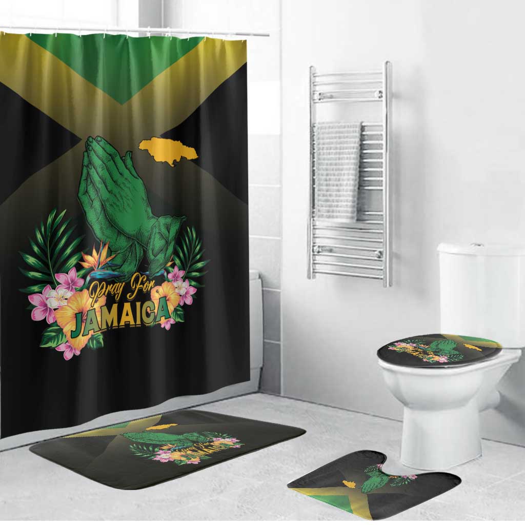 Pray For Jamaica Bathroom Set Jamaica Strong