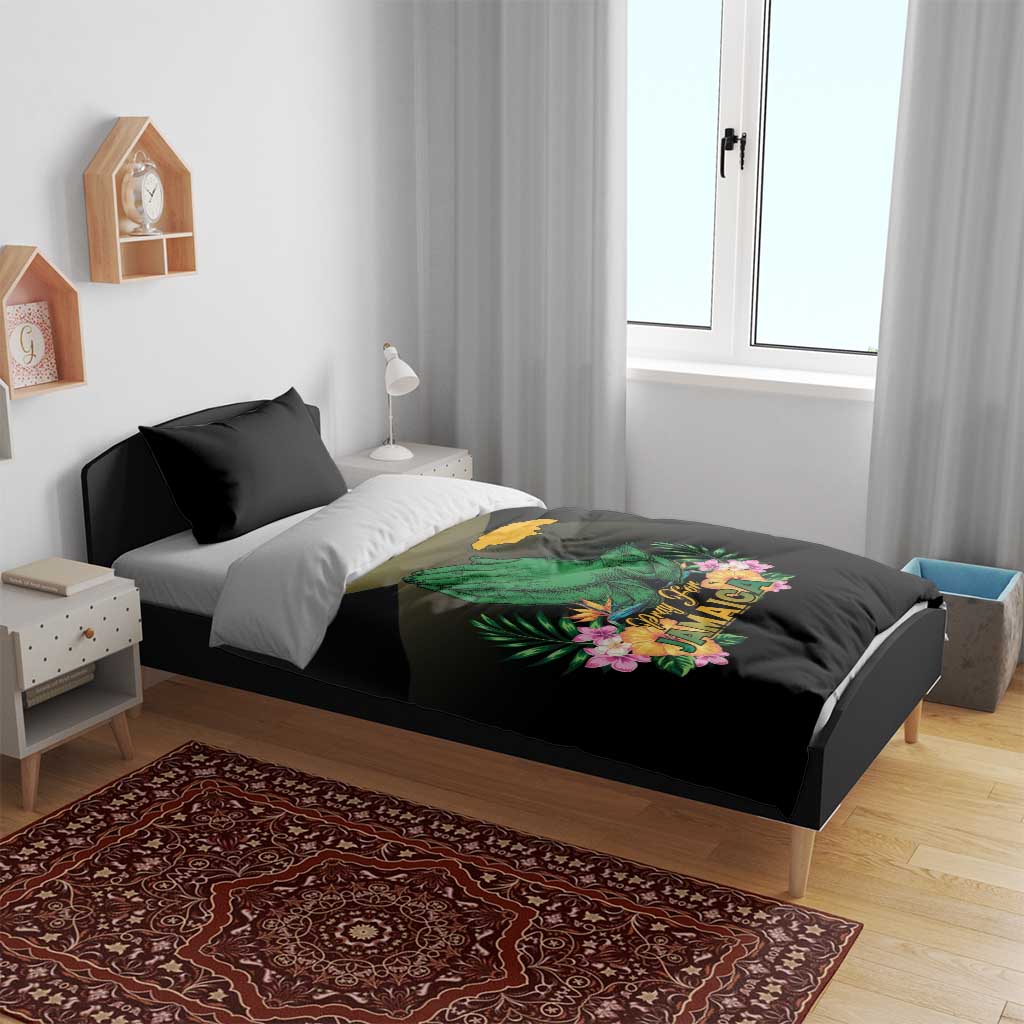 Jamaica Bedding Set Stay Strong - Stay Safe - African Pride