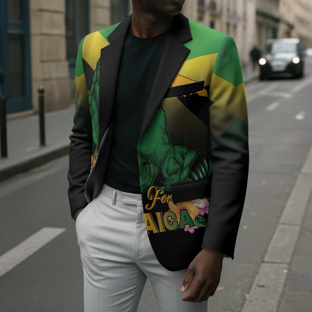 Personalized Pray For Jamaica Blazer Jamaica Strong