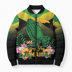 Personalized Pray For Jamaica Bomber Puffer Jacket Jamaica Strong