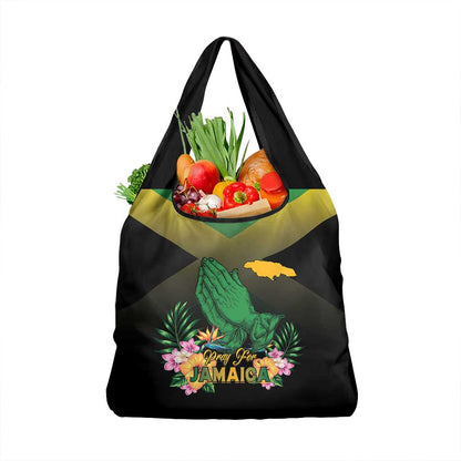 Jamaica Grocery Bag Stay Strong - Stay Safe - African Pride
