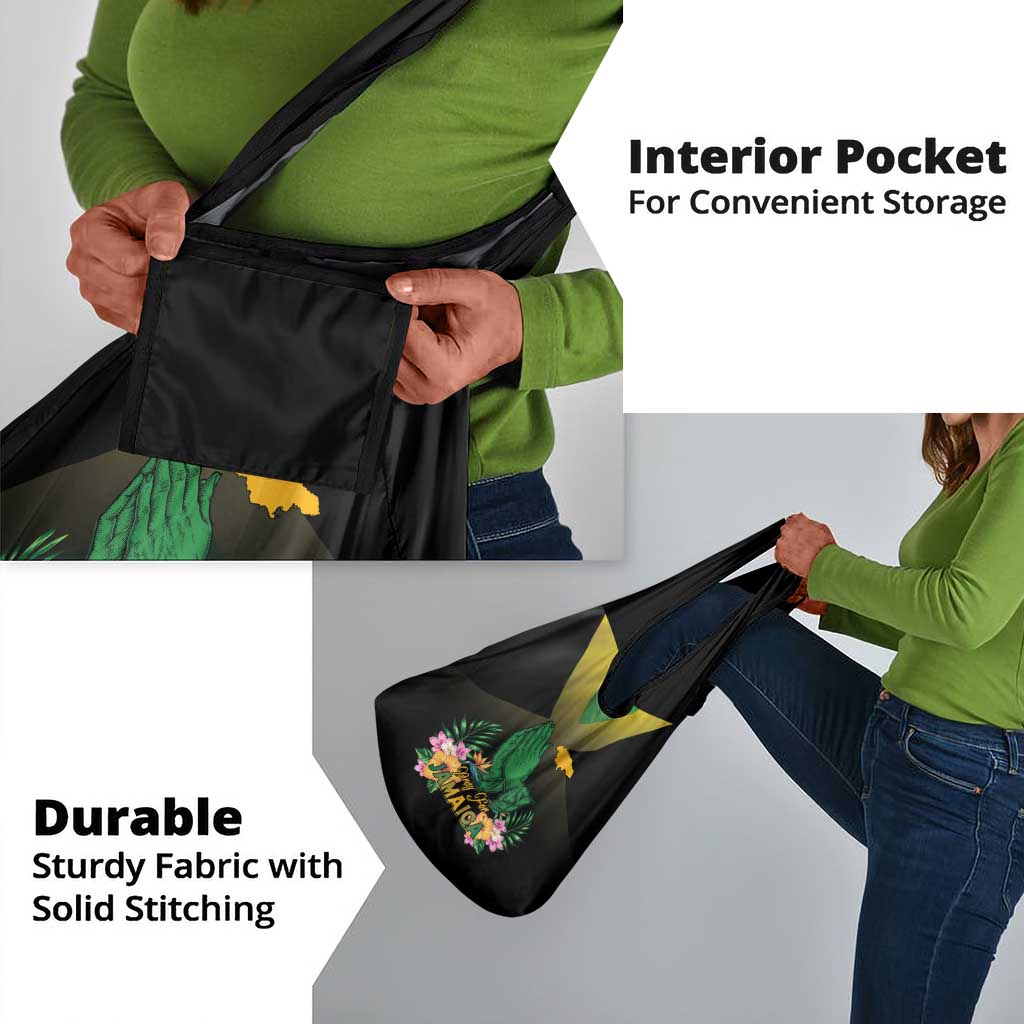 Jamaica Grocery Bag Stay Strong - Stay Safe - African Pride