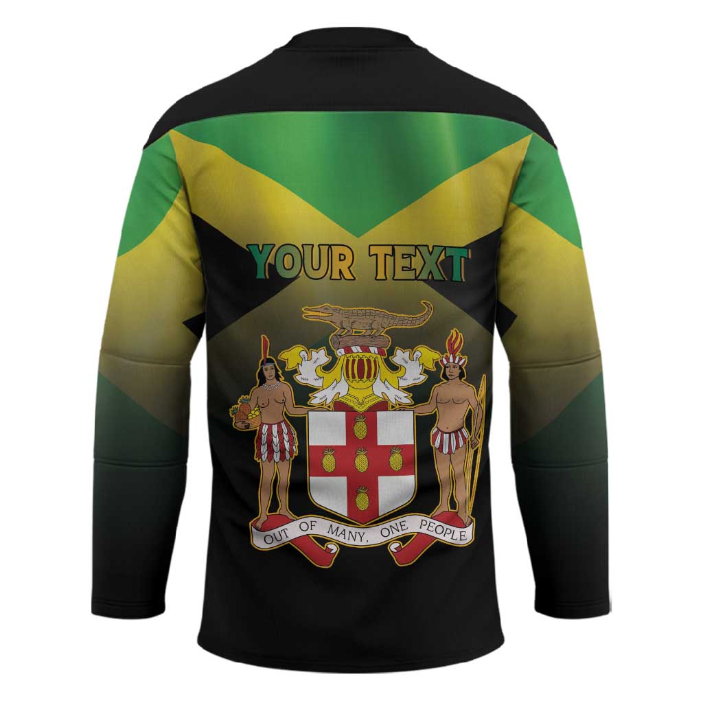 Personalized Pray For Jamaica Hockey Jersey Jamaica Strong