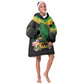 Personalized Jamaica Kid Wearable Blanket Hoodie Stay Strong - Stay Safe - African Pride