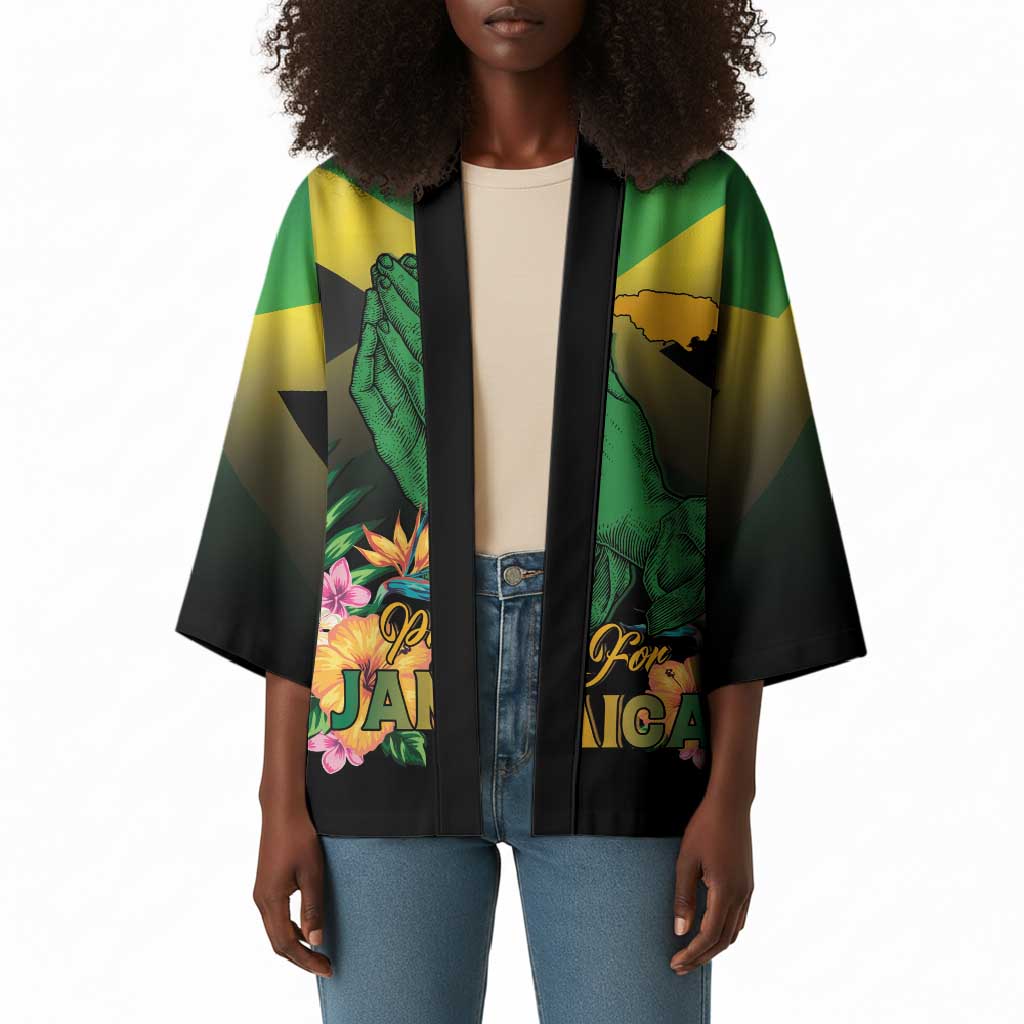 Personalized Pray For Jamaica Kimono Jamaica Strong