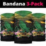 Jamaica Neck Gaiter Stay Strong - Stay Safe - African Pride