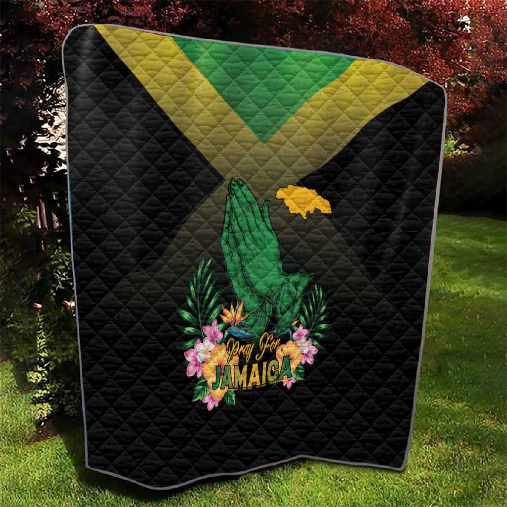 Jamaica Quilt Stay Strong - Stay Safe - African Pride
