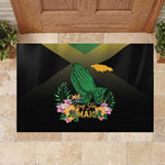 Jamaica Rubber Doormat Stay Strong - Stay Safe - African Pride
