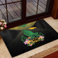 Jamaica Rubber Doormat Stay Strong - Stay Safe - African Pride