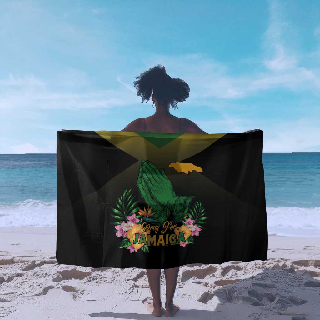 Jamaica Sarong Stay Strong - Stay Safe - African Pride