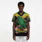 Personalized Jamaica Scrub Top Stay Strong - Stay Safe - African Pride