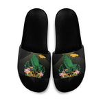Pray For Jamaica Slide Sandals Jamaica Strong