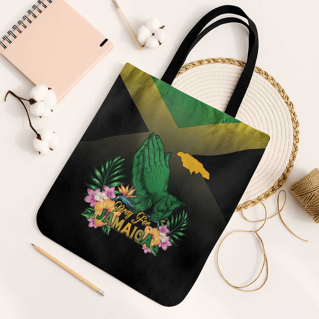 Pray For Jamaica Tote Bag Jamaica Strong