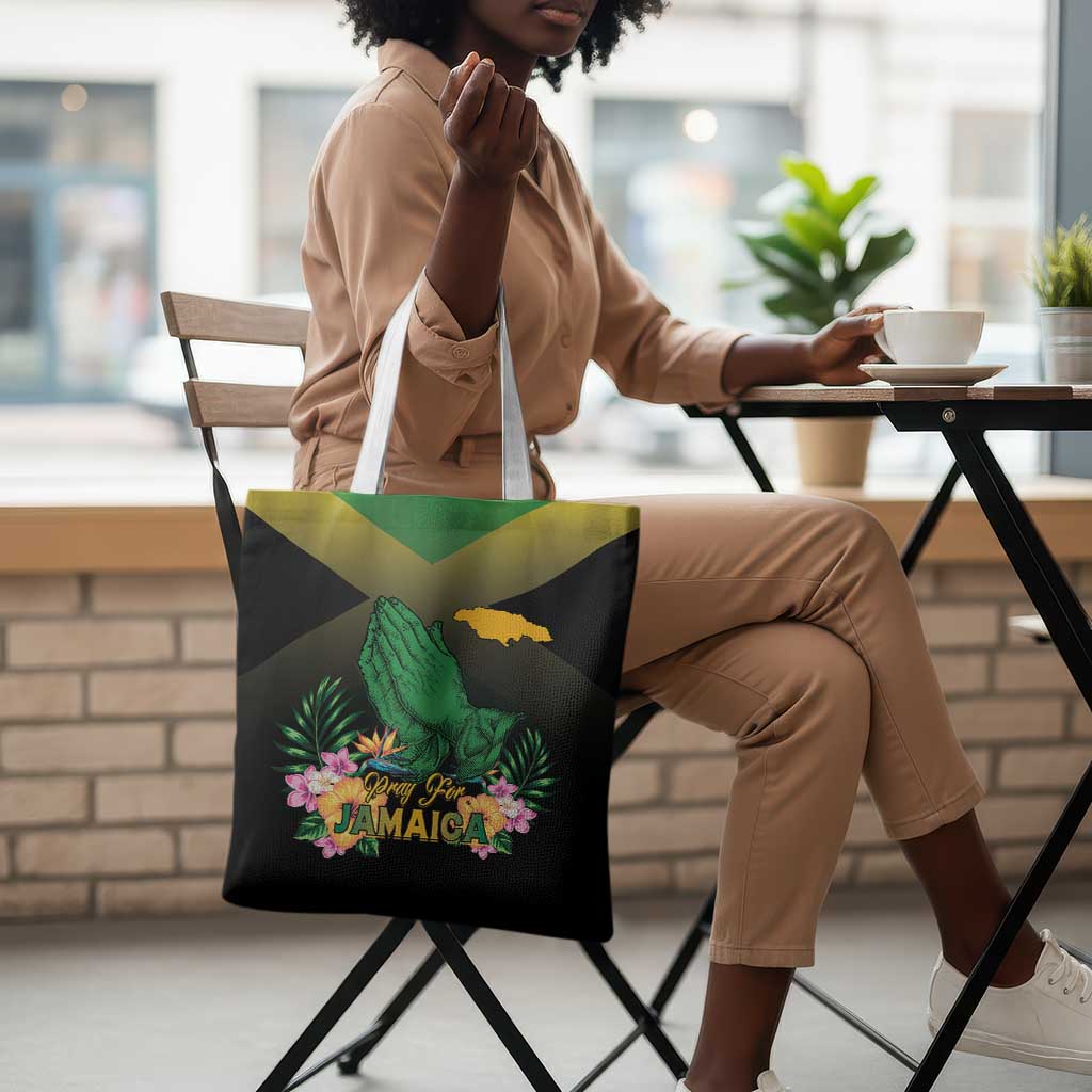 Pray For Jamaica Tote Bag Jamaica Strong