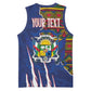 Personalized Central African Republic Coat Of Arms Basketball Jersey Kente Pattern LT18