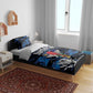 Personalized Central African Republic Bedding Set Elephant With King Protea