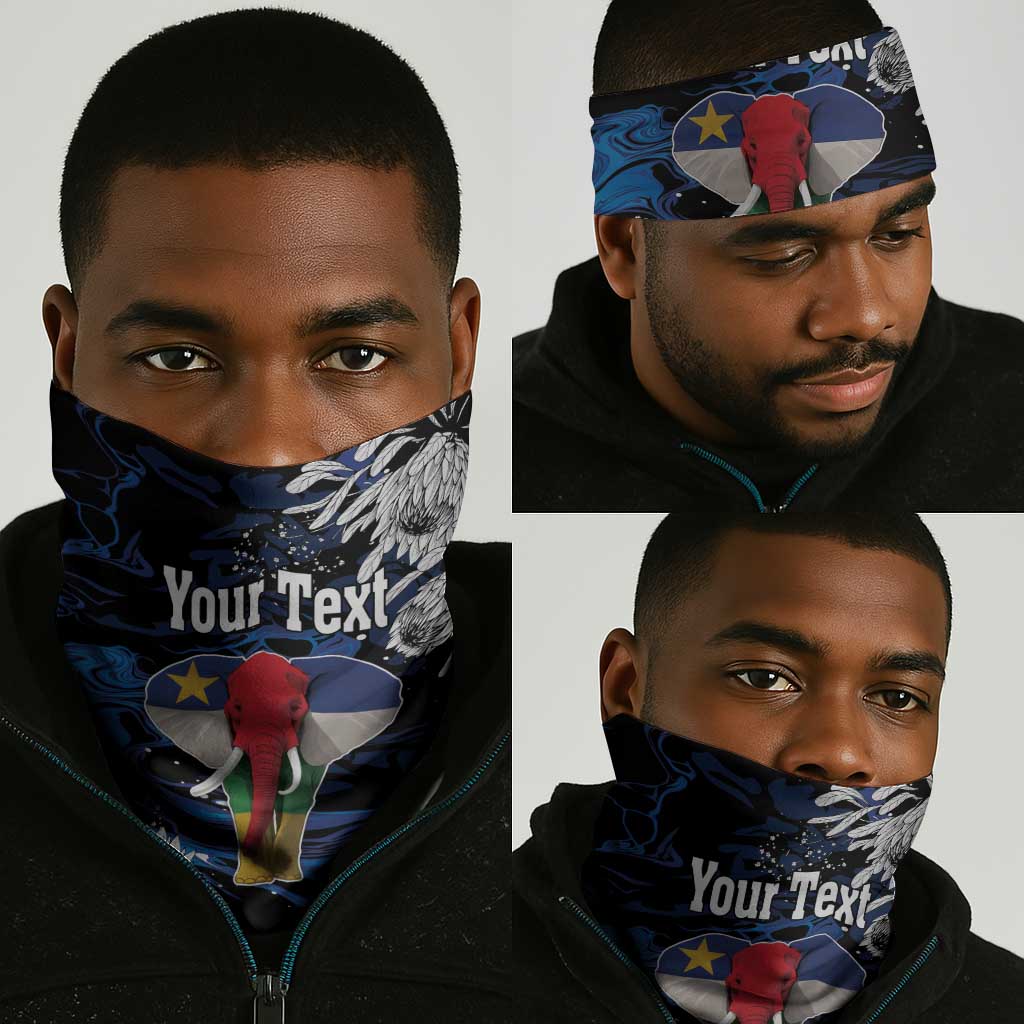 Central African Republic Neck Gaiter Elephant King Protea LT18