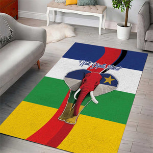 Central African Republic Republic Day 1958 Area Rug Zo Kwe Zo - Flag Style