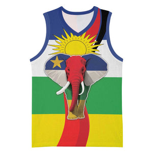 Central African Republic Republic Day 1958 Basketball Jersey Zo Kwe Zo - Flag Style LT18