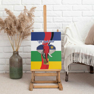 Central African Republic Republic Day 1958 Canvas Wall Art Zo Kwe Zo - Flag Style