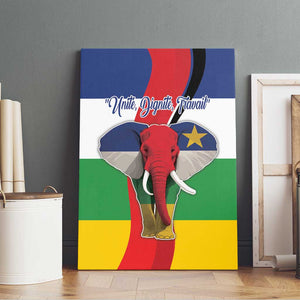 Central African Republic Republic Day 1958 Canvas Wall Art Zo Kwe Zo - Flag Style