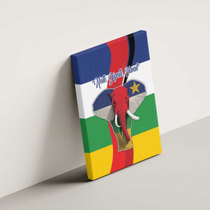 Central African Republic Republic Day 1958 Canvas Wall Art Zo Kwe Zo - Flag Style