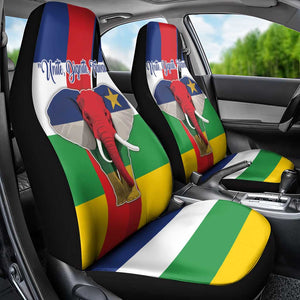 Central African Republic Republic Day 1958 Car Seat Cover Zo Kwe Zo - Flag Style