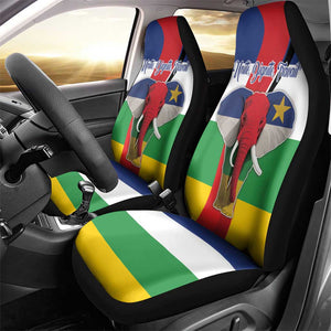 Central African Republic Republic Day 1958 Car Seat Cover Zo Kwe Zo - Flag Style