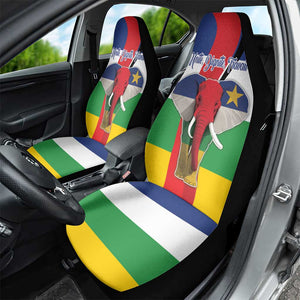 Central African Republic Republic Day 1958 Car Seat Cover Zo Kwe Zo - Flag Style