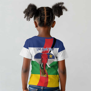 Central African Republic Republic Day 1958 Kid T shirt Zo Kwe Zo - Flag Style