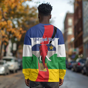 Central African Republic Republic Day 1958 Long Sleeve Shirt Zo Kwe Zo - Flag Style