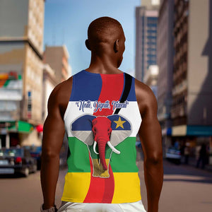 Central African Republic Republic Day 1958 Men Tank Top Zo Kwe Zo - Flag Style