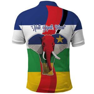 Central African Republic Republic Day 1958 Polo Shirt Zo Kwe Zo - Flag Style