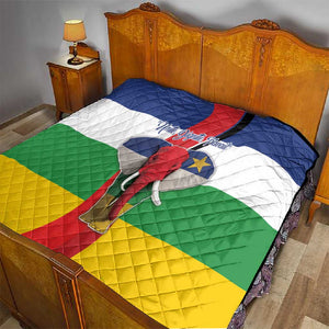 Central African Republic Republic Day 1958 Quilt Zo Kwe Zo - Flag Style