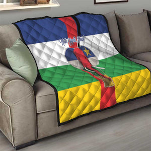 Central African Republic Republic Day 1958 Quilt Zo Kwe Zo - Flag Style