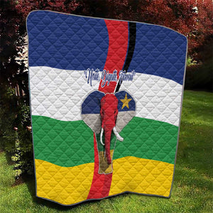 Central African Republic Republic Day 1958 Quilt Zo Kwe Zo - Flag Style