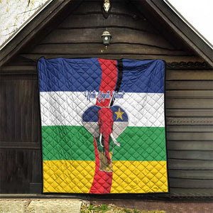 Central African Republic Republic Day 1958 Quilt Zo Kwe Zo - Flag Style