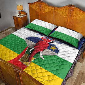 Central African Republic Republic Day 1958 Quilt Bed Set Zo Kwe Zo - Flag Style