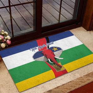 Central African Republic Republic Day 1958 Rubber Doormat Zo Kwe Zo - Flag Style