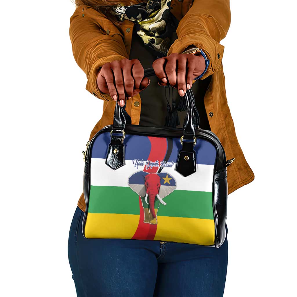 Central African Republic Republic Day 1958 Shoulder Handbag Zo Kwe Zo - Flag Style