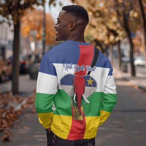 Central African Republic Republic Day 1958 Sweatshirt Zo Kwe Zo - Flag Style