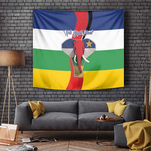 Central African Republic Republic Day 1958 Tapestry Zo Kwe Zo - Flag Style