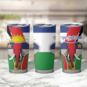 Central African Republic Republic Day 1958 Tumbler Cup Zo Kwe Zo - Flag Style