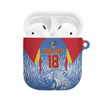 Custom DR Congo Football 2026 AirPods Case Leopard Power Fan Style