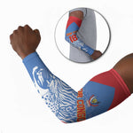 Custom DR Congo Football 2026 Arm Sleeves Leopard Power Fan Style