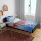 Custom DR Congo Football 2026 Bedding Set Leopard Power Fan Style